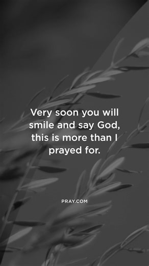 God’s answer will exceed your prayer. Just wait and see. ✨🙌 Even if your circumstances haven’t changed yet, your prayers are never wasted. God is working behind the scenes, setting things in motion, aligning blessings, preparing hearts, and shaping your journey. Keep trusting, keep praying, and keep expecting. | pray.com