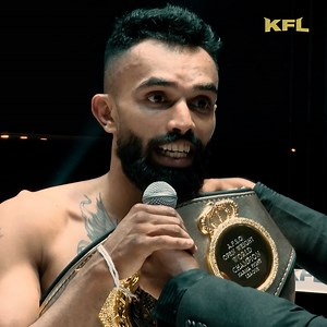 Kavindu Rasanjaya | Post Fight Interview 🇱🇰 #KarmaFightLeague | KFL - Karma Fight League
