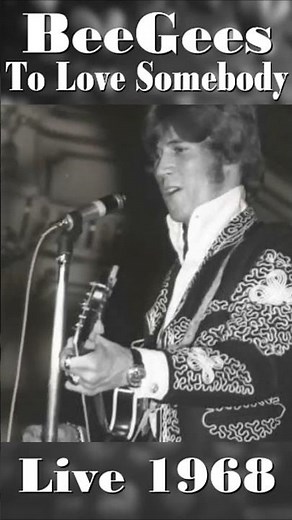 Bee Gees “To Love Somebody” 1968 Live Bern Switzerland