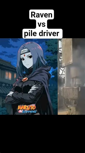 DC comics | Raven vs pile driver #raven #teentitans #anime #robin #piledriver