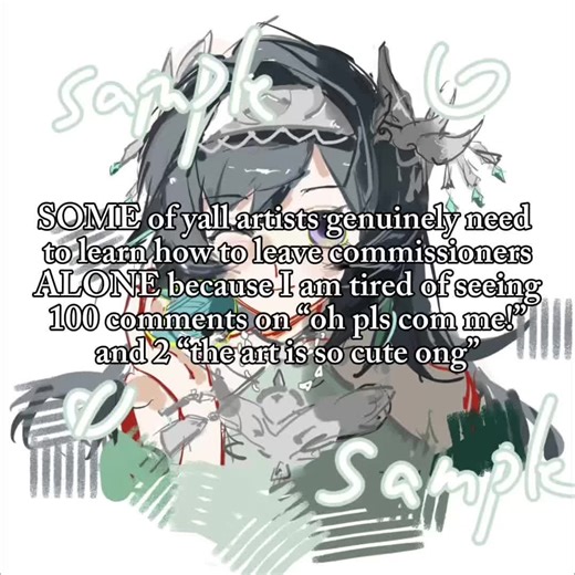 Leave Me Alone: A Genshin Impact Commission Request