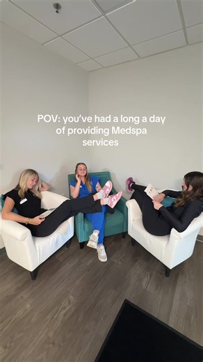 A full day of enhancing beauty and boosting confidence; one client at a time 💆🏽‍♀️✨ #medspa #medspahumor #studentlife #MedspaGlow