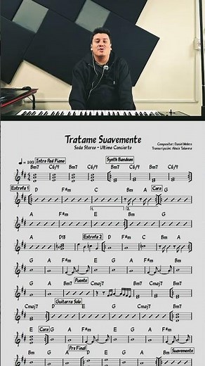 🎹 Synth de “Trátame Suavemente” – Soda Stereo (Último Concierto) | Tutorial completo en mi canal