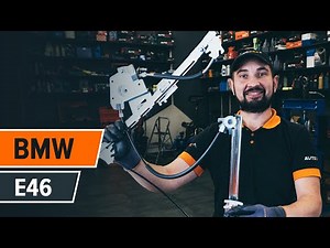 How to change window regulator BMW E46 Touring [TUTORIAL AUTODOC]