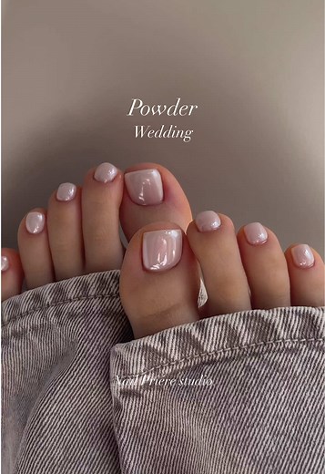 How to white Powder #knail #프리에르네일 #nailinspo #powdernails #nails | Powder Nails