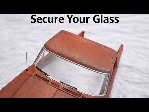 How To Secure Your Model Car Windshield
