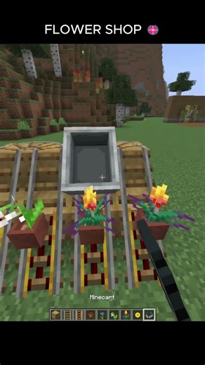 FLOWER SHOP MINECRAFT #gaming #minecraft #trending #shorts