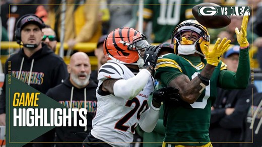 Matthew Golden picks up big first down | Packers vs. Bengals