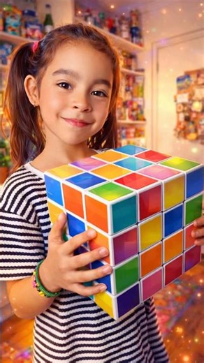 ALANNA SOLVES THE CUBE IN 2 SECONDS 👀⚡ #youtubeshorts #viralvideo #video #like #funny #comedy