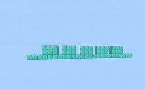 【MC跑酷】纯甩3bm z 五连三墙