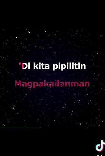 Para Sa Akin: Karaoke Version with Lyrics