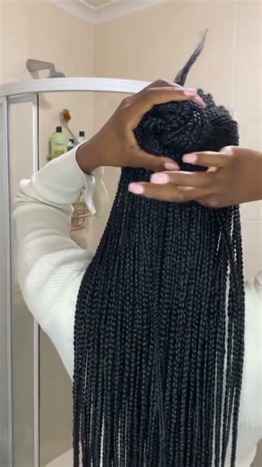 3 Easy Ways To Style Braids #Braids #shorts