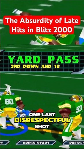 Late Hits: The Absurdity & Fun of NFL Blitz 2000 #nflblitz #midwaygames #retrogames