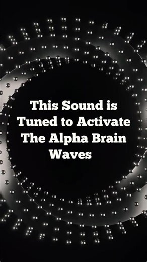 Tap into your alpha brain waves and unlock your mind’s full potential! 🌿✨ Feel stress melt away ✨