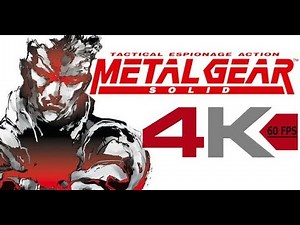 Metal Gear Solid (PC) - PART 00 - The Dock - 4K 60FPS (No Commentary)