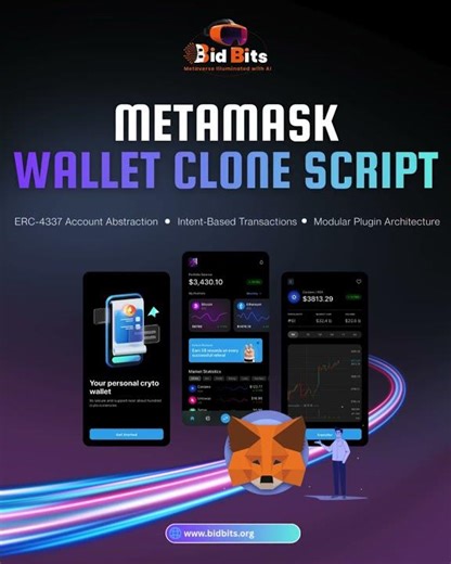 Metamask wallet clone script #bitcoin #cryptocurrency #cryptowallet #metamask #metamaskwallet