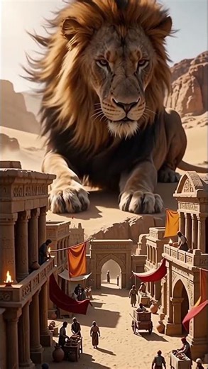 Animals Giant Bear Giant Lion Giant hawk | Miniature City 🌆 🇺🇸 #shorts #animals #viral #trending