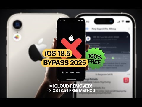 New iCloud Bypass iOS 18.5 🔓 iPhone Activation Lock Removal FREE