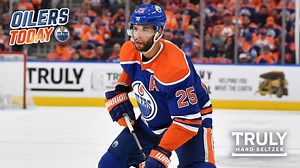 The #Oilers will try to force Game 7 as they host the Golden Knights at Rogers Place. Paige has your Truly Hard Seltzer pre-game refresher! | Edmonton Oilers
