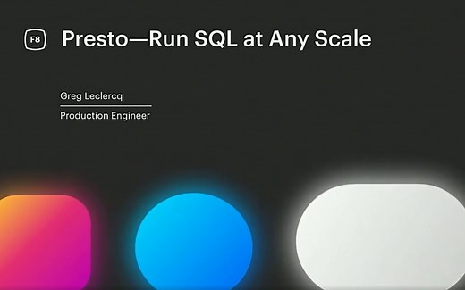 Presto简要介绍及Presto上运行SQL