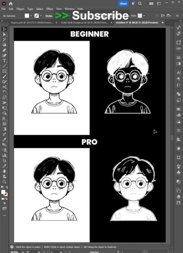 Illustrator 2026 – Place Logo on Same Color Background! 🔥