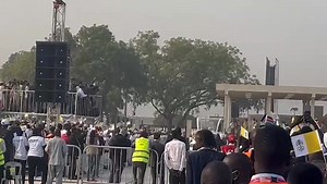 The visit of his holiness pope Francis to South Sudan on 2023 before passing on this morning at 7:35am in domas Santa Marta. 📸Ajac machol. | Dalwuot Media