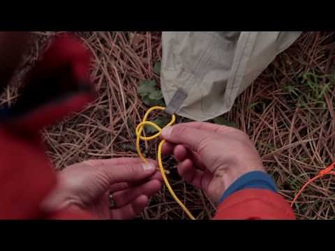 Guyline system & knots for tents, tarps, & hammocks, with Andrew Skurka