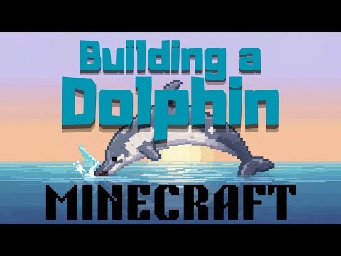 Kids Minecraft Build: Dolphin Tutorial
