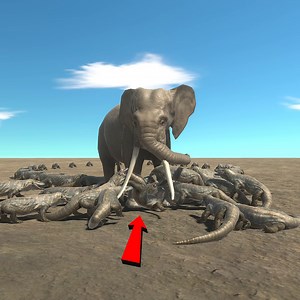 100x Komodo Dragon vs Everyone - Animal Revolt Battle Simulator | Gameroom