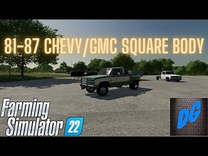 81-87 Chevy/GMC Square body Pickup Truck | FS22 Mod Showcase