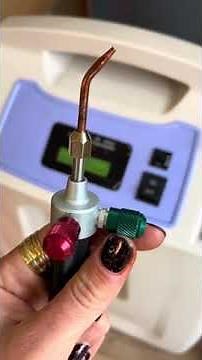 Setting up a smith little torch with oxygen and propane #jewelrymakingprocess #jewellerydesign