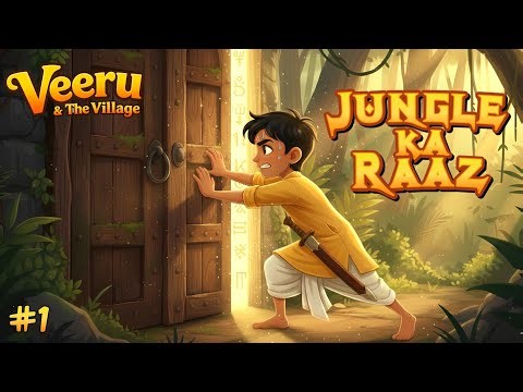 Veeru & The First Secret 🌿| Veeru & The Village Ep 1🌳 | Kids Moral Cartoon
