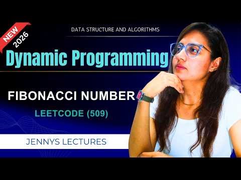 LeetCode 509 | Fibonacci Number | Recursion | Top Down | Bottom Up | DP Series by Jenny