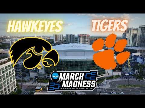 9 Iowa Hawkeyes vs 8 Clemson Tigers Livestream | 2026 NCAA Men's 1st Round-South