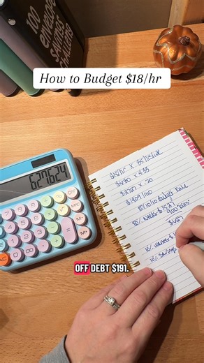 How to budget $18/hr #budgetingforbeginners #budgeting #howtobudget #monthlybudget | Mindful Mama Budgets
