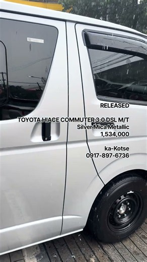 Toyota Hiace Commuter 3.0 DSL M/T #toyota #hiace #newcar #kotseph
