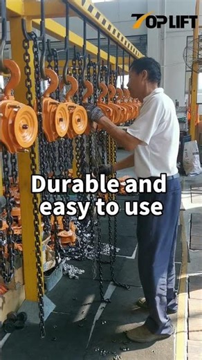1. Looking for a Reliable Lifting Tool? Try This Hand Chain Block! #factory #lifting #chainblock