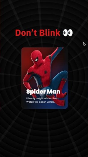 3D Hover Card with Video Pop Effect (CSS + JavaScript) #coding #css
