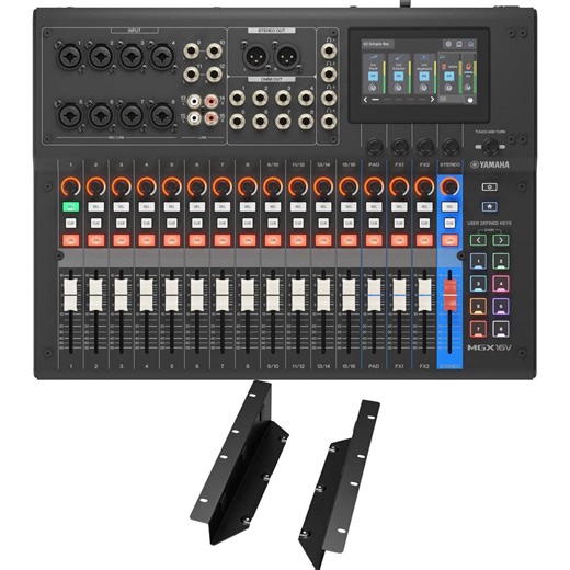 Yamaha MGX16V Digital Mixer with Rack Ears - Black