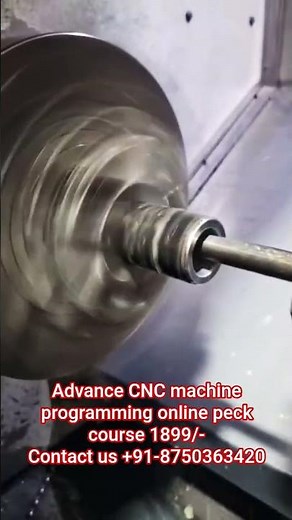 How to Cut id thread in CNC machine #idthreading #howtcutidthread #screwthreadshort #cncgurushort