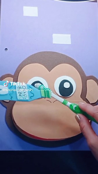 Cómo hacer un mono de goma eva - Manualidad divertida para niños