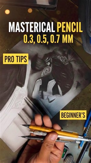 Which Mechanical Pencil is Best for Sketching? || How to use Mechanical Pencils #drawing