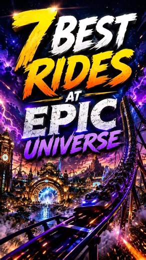 7 BEST Rides at Universal Epic Universe 🎢🔥