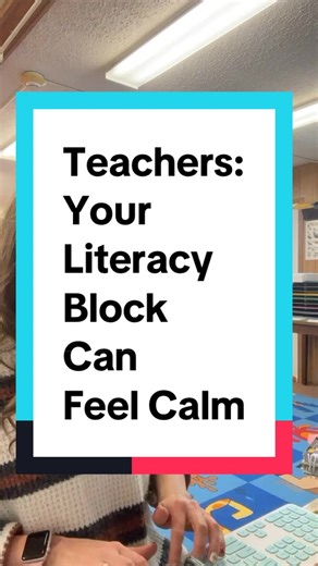 If your literacy block feels loud, rushed, or exhausting 😩 you’re not doing anything wrong. You’re just missing a system that supports both you and your students. Daily 5 helped me create structure so I could actually teach small groups without constantly stopping to manage behavior. You’re allowed to want calm and effective. 🫶🏻 If you want help planning small groups without the chaos, I have a free Daily 5 planner that walks you through it step by step 💛 Comment PLANNER & I’ll send it to yo
