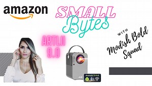 Watch Smart fun projector with built in apps and speaker on Amazon Live