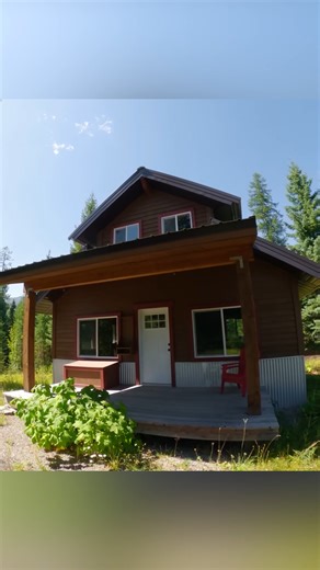Hidden in Montana’s Woods… Wait Until You See Inside This Remote Cabin (Part 1) #montana #remotecabin #cabintour #solotravel #cabininthewilderness #montanacabins #remotecabinlife #outdooradventures #tinyhomeinspo #reeltravel | Life in the West