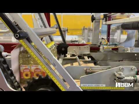 Refurbished OCME ALTAIR X30 Case Packer Delivered by BBM Packaging to Oleificio Zucchi