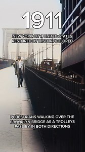 New York City in 1911 - Restored Footage | Exploring History Reels