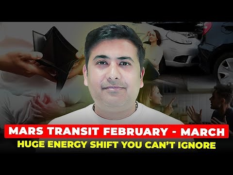 Mars Transit February - March 2025 | Impact for All Ascendants | Mars Transit 2025 All Ascendants