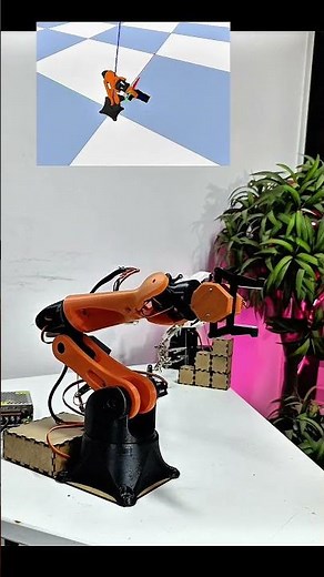 robot arm pybullet simulator inverse kinematics and Sim2real #robot